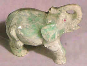 фигурка слона из жадеита, Китай
